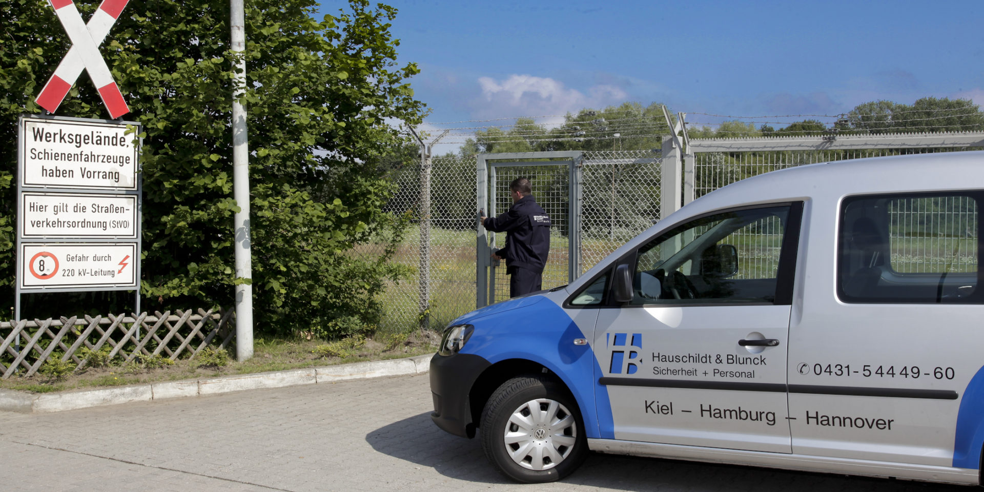 Mobiler Sicherheitsdienst von Hauschildt & Blunck in Hamburg